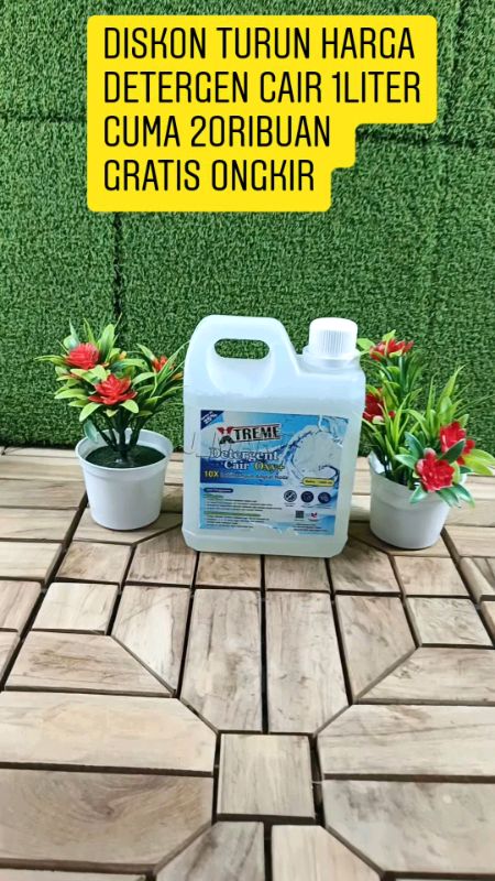 detergent cair 1liter cuma 20rb#detergent #detergentlaundry #detergentoxy #detergentcair #RacunShopee #DiskonRacunShopee #ViralDiShopeeVideo