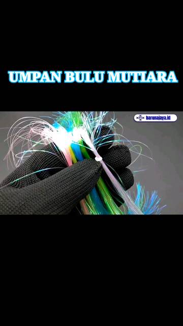 BULU MUTIARA YANG PALING COCOK UNTUK UMPAN SABIKI DAN ASSIST HOOKS #nelayan #nelayanindonesia #fishinglure
