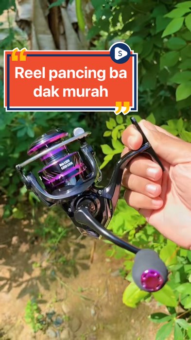 Reel pancing murah berkualitas #reelpancing #reelpancingmurah #rekomendasi #reel #pancing #GakNyeselBeliIni #RacunShopee #Diskon50Persen #GratisOngkir