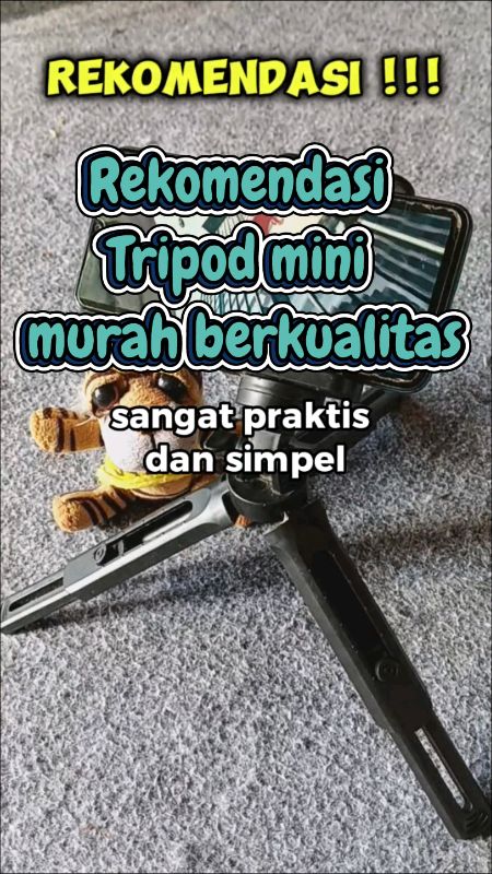 Rekomendasi Tripod mini murah #RacunShopee #tripod #GratisOngkirRP0 #CODinApa #DiskonRacunShopee