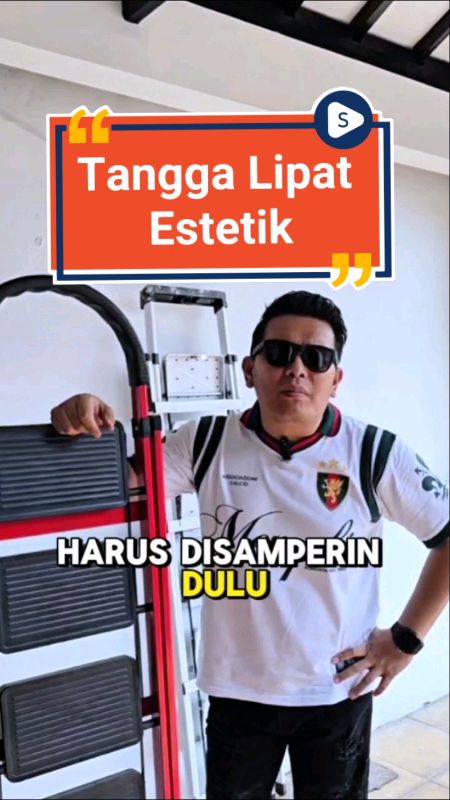 Jangan minjem mulu, beli donk #SpillRacunShopee #RacunShopee #tangga #tanggalipatserbaguna #tanggalipat