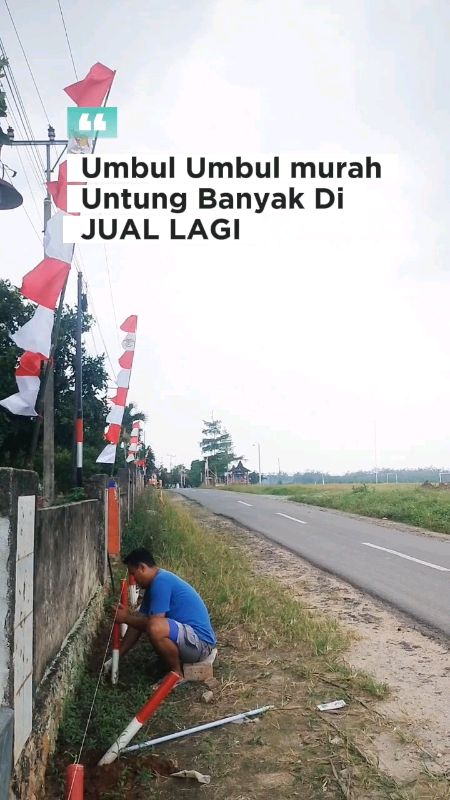 Bendera umbul umbul murah #umbulumbul  #umbulumbulmerahputih #bendera