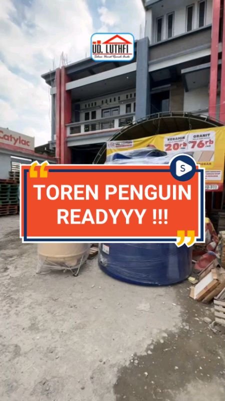 Toren penguin aneka ukuran dan model kami SEDIAA !! #torenair #torenairpenguin #udluthfi #udluthfijepara #totaldrain