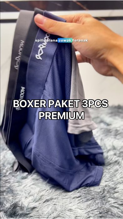 MOOW PAKET 3PCS CELANA DALAM PRIA #boxer #boxerpria #cdpria #celanadalampria #celanadalampriadewasa #shopeevideo #promopuncak1111 #Diskon60Persen