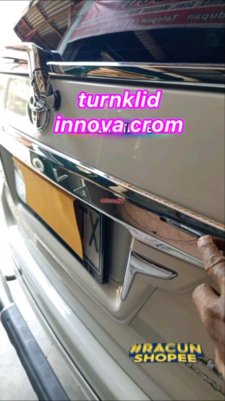 rekomendasi turnkllid kijang Innova list crom#SpillBawaBerkah #affilateshopee #RacunShopee #listcrom #bagasi #innova