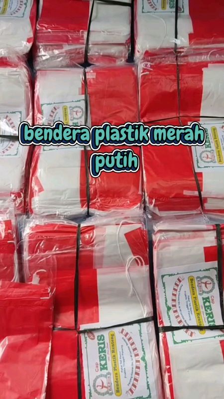 bendera merah putih plastik #bendera #benderamerahputih #benderaindonesia #benderaplastik #plastik #SpillRacunShopee #RacunShopee #shopeevideo