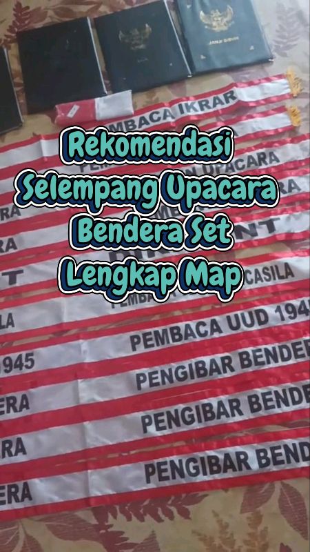 SLEMPANG UPACARA💗 #SELEMPANG #selempangupacaramurah #selempangupacara #upacara #benderamerahputih #RacunShopee #ShopeeLook #PromoNonStop #_rahmaaa23
