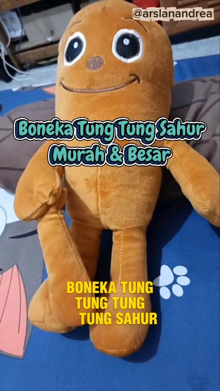 Boneka Tung Tung Sahur #boneka #bonekatungtungsahur #bonekaviral #tungtungtungsahur #brainrot #DiskonRacunShopee #RacunShopee #SpillRacunShopee