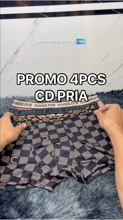 PAKET CELANA DALAM 4PCS #celanadalampria #cdpria #cdpriamurah #celanadalampriadewasa #Diskon40RB #shopeehaulmurah #promoshopee