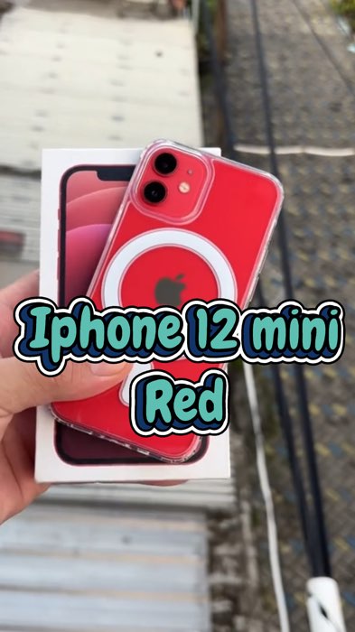 Iphone 12 mini merah #ip12mini #iphone12mini #ViralDiShopeeVideo #iphonesecond #iphonealloperator #fypシ #fyp #shopeevideo
