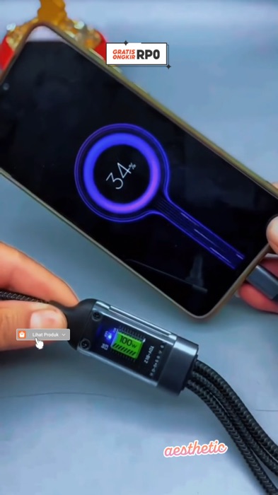 Kabel charger 3in1 #kabel #kabelcharger #kabelcharger3in1 #fyp #shopeevideo #ShopeeCOD