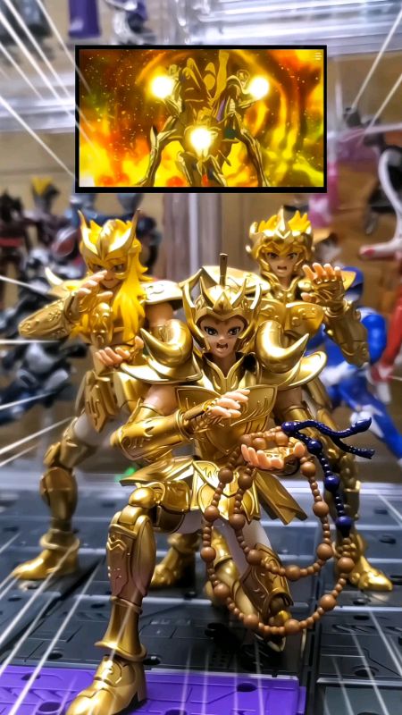 blokees saint seiya champion class, asli keren poll 😱😱 , gold saint aries mu, leo aiolia. #review #unboxing #tungtungtungsahur #mainan #backtoschool