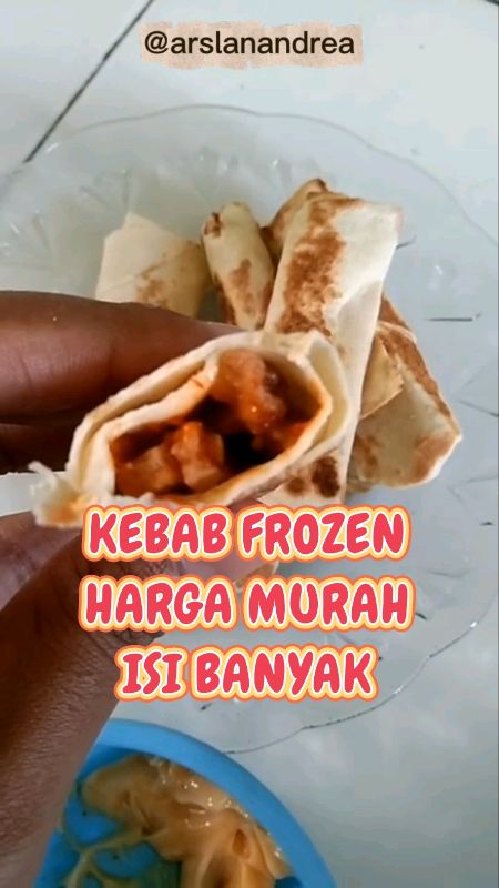 Kebab Frozen #kebabfrozen #kebab #enak #tinggalgoreng #DiskonRacunShopee #SpillRacunShopee #RacunShopee #frozenfood