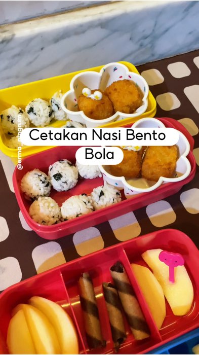 Cetakan Nasi Bento Bola, Cup Silicon muffin🥰 #RacunShopee #Diskon50Persen #fypシ #fyp #viral #cetakannasi #bento #cupsiliconbento #shopeevideo #bekal
