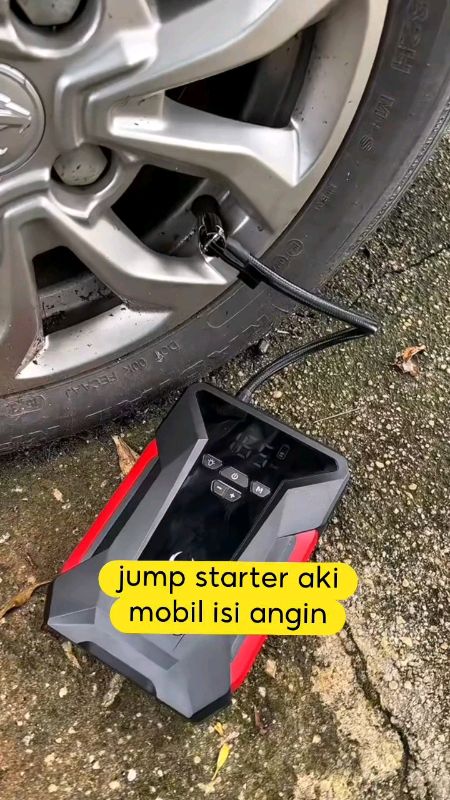alat wajib punya jump starter aki mobil tambah angin #jumpstarter #JumpStarterPowerbank #pompaanginportable #RacunShopee #DiskonRacunShopee #ShopeeCOD