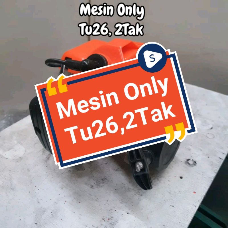 Mesin Tu26 Tipe 2Tak Untuk Mesin Semprot Hama Gendong 20 Liter #knapsacksprayer #knapsacksprayergendong #knapsackpowersprayer #tu26 #2tak #yamamoto