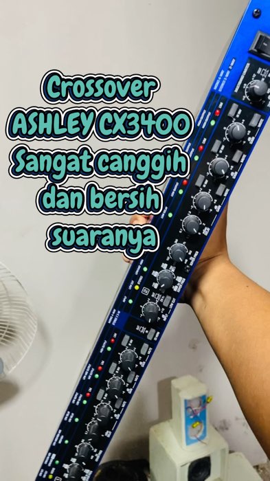 Crossover Ashley cx 3400 Clarity glerrr canggih ini #soundsystemjawatimur #soundsystemindonesia #soundsystemblitar #soundsystemmalang #soundsystem