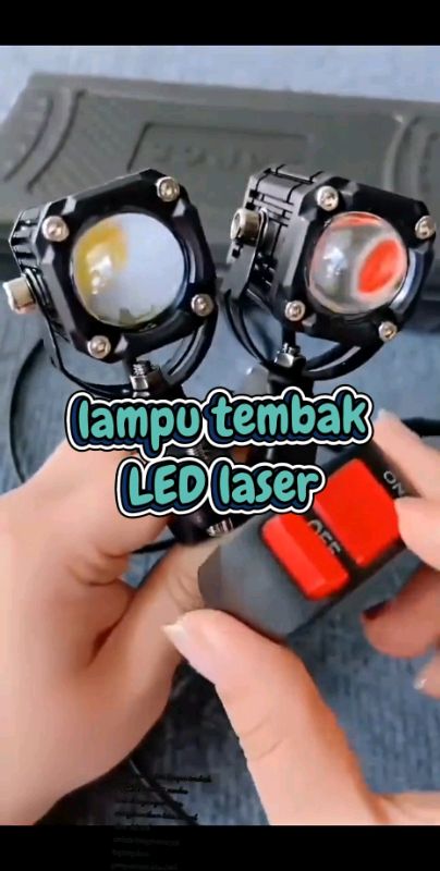 lampu tembak Led laser 5 mode#barangberfaedahfyp #racunshopeecheck👉🛒emang #fyppppppppppppppppppppppp