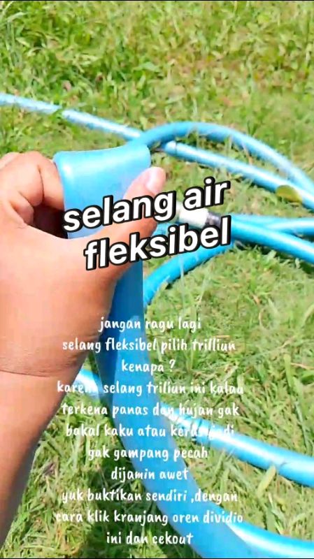 #selangair #selangairfleksibel #selangairsuperflex #selangairmurah #selangairtrilliunsuperflex #selangairtriliun50meter #selangairawet #selangair1inc