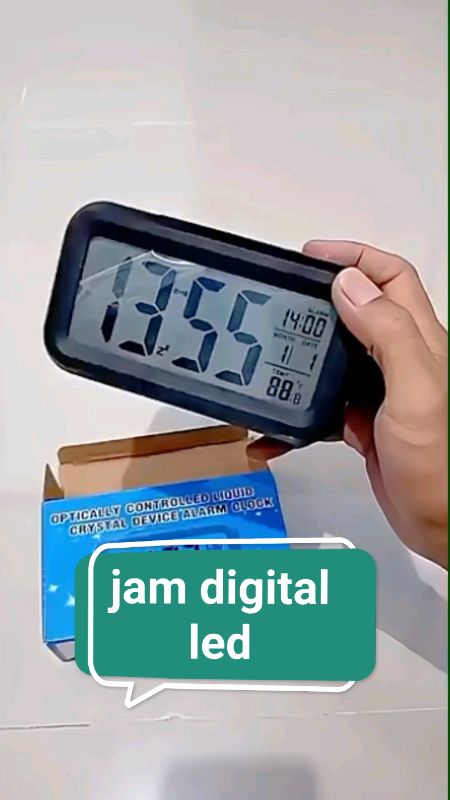 Jam meja digital fitur lengkap #BadaiTapiBudget #RacunShopee #SpillRacunShopee #ShopeeCOD #jammejadigital #jamdigital