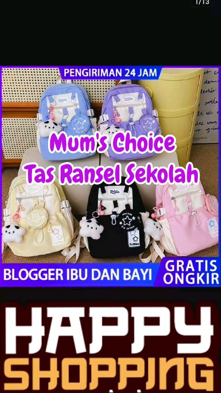 Mum's Choice Tas Ransel Sekolah Anak #mumschoice #tasranselanak #GakNyeselBeliIni #RacunShopee #SpillRacunShopee #RacunShopeeCheck #DiskonRacunShopee