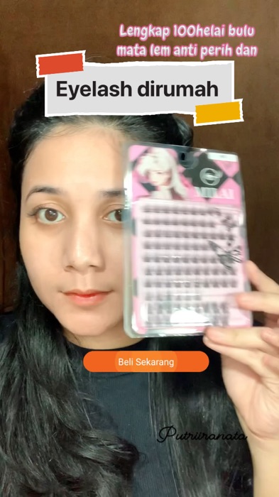 Bulu mata eyelashes cantik natural awet #RacunShopee #CantikdiShopee #BelinyaDiShopee👍🤪 #bulumata #bulumatapalsu #bulumatalentik #bulumatacetar