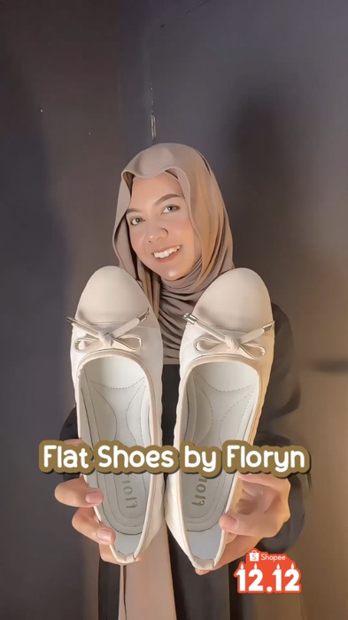 Floryn Shoes #RacunShopee #SpillRacunShopee #SpillBawaBerkah #flatshoeswanita #flatshoes #flatshoeskerja #koreanshoes #ViralDiShopeeVideo