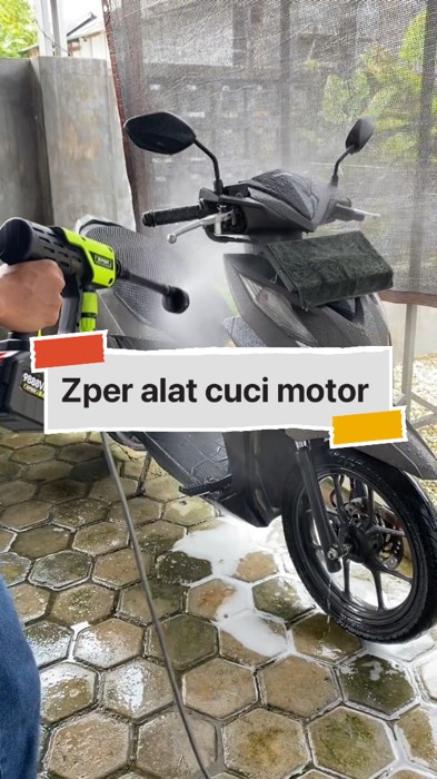 Alat cuci motor zper #ShopeeCOD #DiskonRacunShopee #ViralDiShopeeVideo #RacunShopee #shopeevideo #ShopeeLook #alatcucimotor