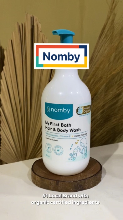 #bodywashviral #hairandbodywashbaby #nombymyfirstbath #nomby #bodywash