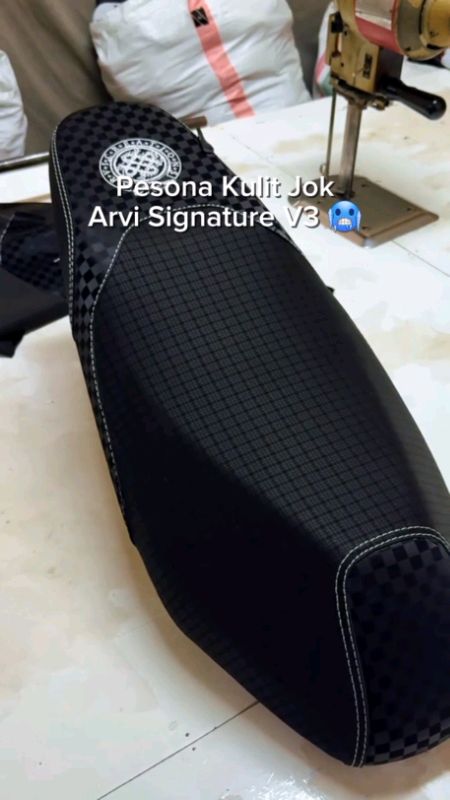 Kulit jok Arvricreations V3 rilis juga #kulitjokarvicreations #kulitjokmotor #kulitjokcarbon #kulitjokarvisignature