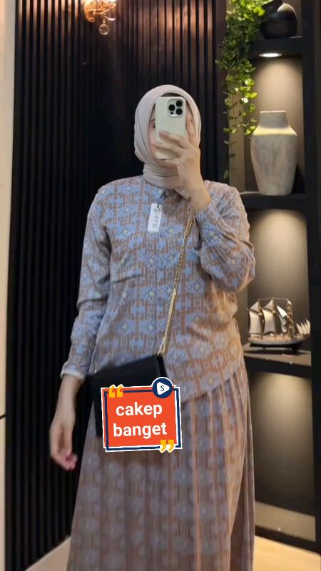 one set rok , cakep banget, wajib punya ini Bun 🎀💐#Lka_id #GratisOngkirRPO #spallspillracunshope #ShopeeReview #ShopeeCOD #fypシ