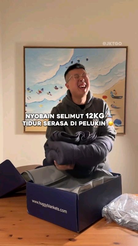 Selimut 12kg yang bikin kualitas tidur lebih baik #SpillRacunShopee #SpillBawaBerkah #ShopeeLook #barangunik #ViralDiShopeeVideo #GakNyeselBeliIni