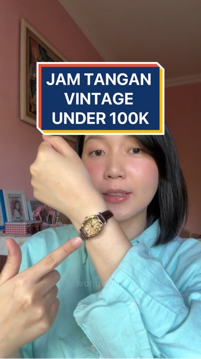jam tangan ala-ala vintage 🥹☝🏻 #jamtangan #jamtanganwanita #RacunShopee #jamtanganmurah #jamtanganviral #jamtanganvintage