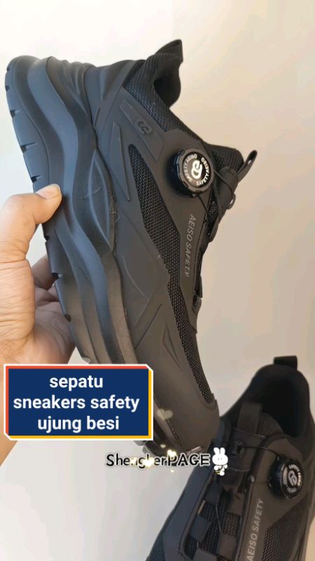 sepatu sneakers safety ujung besi#sepatusneakers #sepatusafety #sepatusafetyujungbesi #sepatusafetypria
