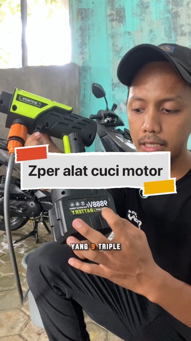 Alat cuci kendaraan zper #belanjadishopee #vidioshopeeviral #shopeevideo #ShopeeLook #ShopeeReview #ShopeeCOD #racunshopeee #alatcucimotor