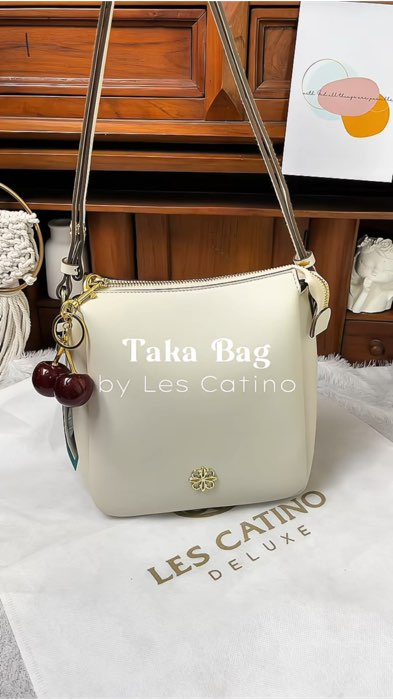 Taka shoulder by Les catino ✨ #taswanita #shoulderbag #slingbag #lescatino #racunshopeecheck👉🛒 #RacunShopeeCheck