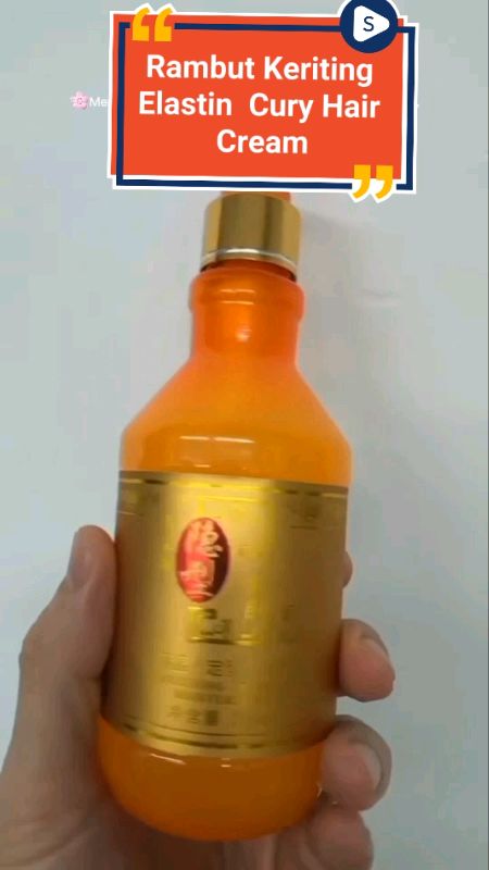 Rambut Keriting Elastin  Cury Hair Cream #curyhair #creamcurly #creamrambut #creamrambutkeriting #RacunShopee #SpillRacunShopee #SpillBawaBerkah