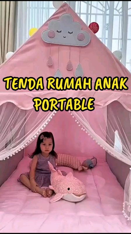 Tenda Rumah Anak Portable