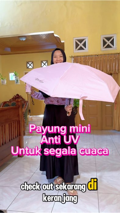 Wajib di bawa kemana pun #payunglipat #payungantiuv #payunglipatotomatis #payungmini #payunglipatviral #payungmurah #payunglipatantiuv #RacunShopee
