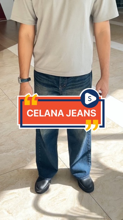 Celana Jeans Cakep #fyp #shoppelook #foryoupage #shoppeaffilate #shoppeaffilatesprogram #shopperacun #shoppevideo