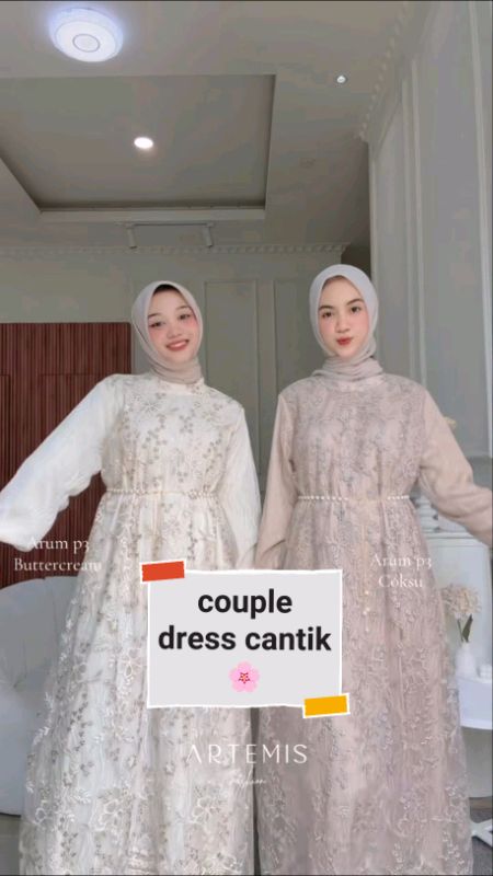 jangan bosan yaa kita kembaran teruss 🍓🍰💌🧸⋆.𐙚 ̊#GratisOngkirRP0 #dresskondangan #ShopeeVideoCreator #artemisfashion