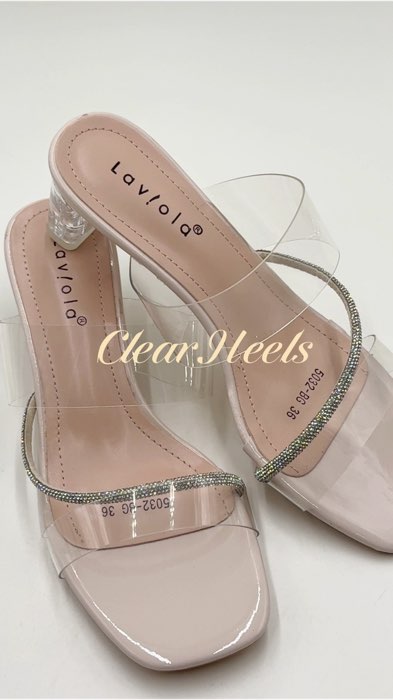 Bingung cari heels buat kondangan? nihhh clear heels cakeppp bgtttt😍✨ #laviolashoes #clearheels #heels #RacunShopee