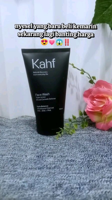 #kahf #facialwash #SpillBawaBerkah #GaraGaraRacunShopee #RacunShopee #ViralDiShopeeVideo #PromoNonStop #ShopeeLook #GakNyeselBeliIni #facewash