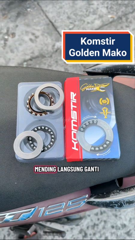 komstir golden mako #komstirgoldenmako #goldenmako #goldenmakokomstir #komstiryamaha #komstirmotor #komstirracing #RacunShopee #bearingkomstir #cod