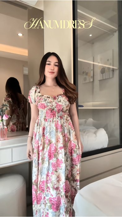 Hanum dress 🎀#OOTDFashionShopee #RacunShopee #SpillRacunShopee #dress #ShopeeFashionHaul
