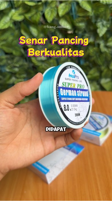 Rekomendasi senar pancing kuat tahan gesekan #senarpancing #senarpancingberkualitas #Senarpancingkuat #senarpancingmurah
