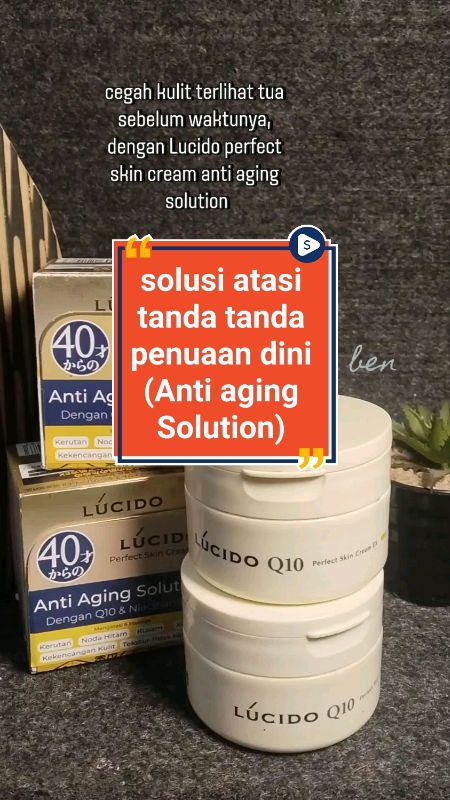 lucido Q10 #LUCIDOQ10cream #ShopeeLook #GratisOngkirRP0 #SpillBawaBerkah #ShopeeVideoCreator