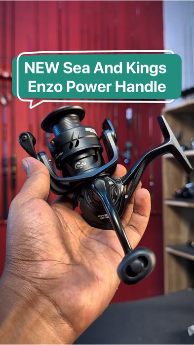 NEW Sea And Kings Enzo Power Handle #reelpancingberkualitas #reelpancingpowerhandle #reelpancingseakings #seaandkingsenzo