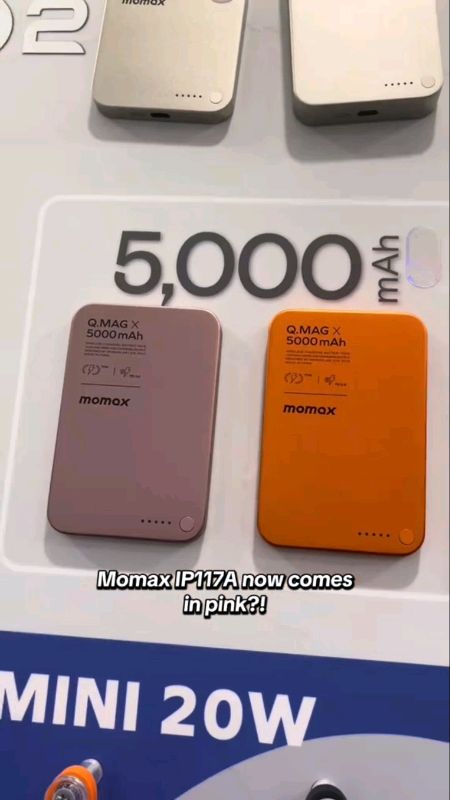 Momax Powerbank Wireless Magsafe #powerbank #powerbankwireless #powerbankmini #powerbank10000mah #powerbank20000mah