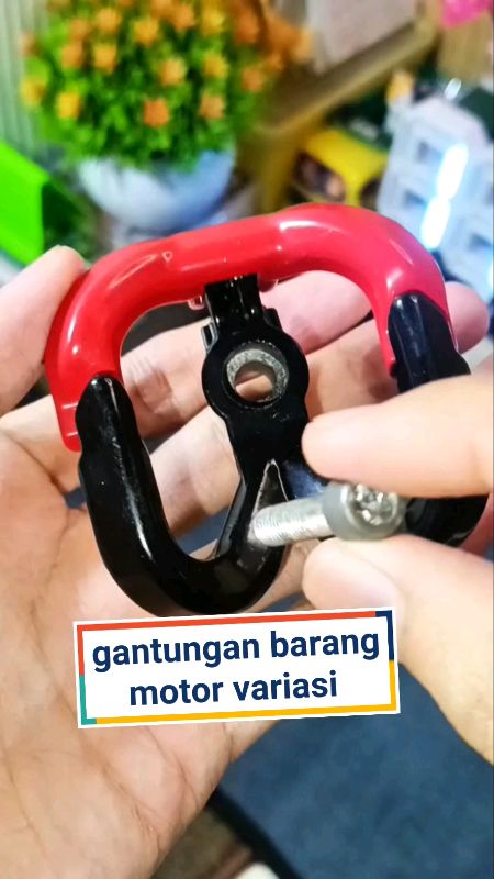 gantungan barang motor universal 2 cabang hook motor kuat kokoh #gantunganbarangmotor #gantunganbarangdimotor #RacunShopee #gratisongkir #gajiansale